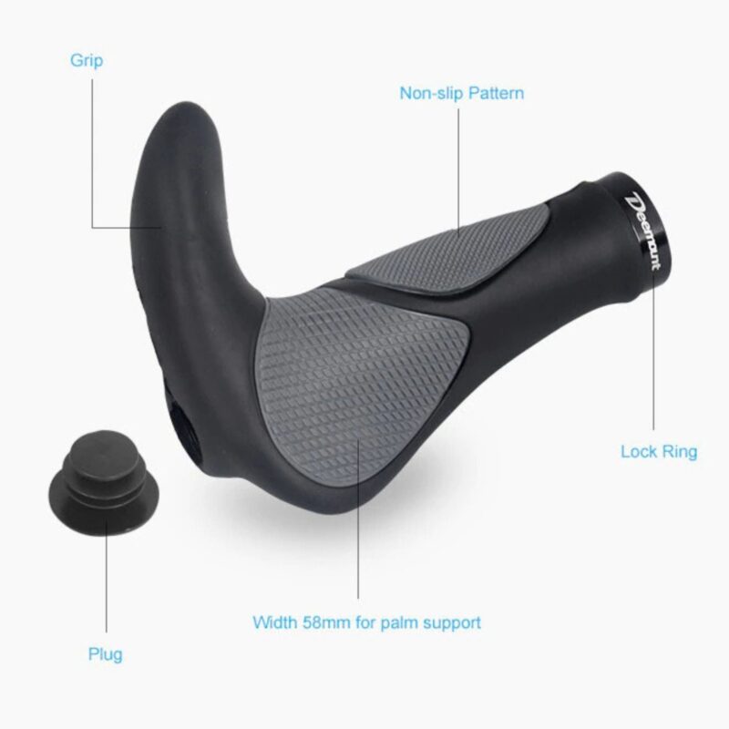 Ergonomic Bicycle Handlebar Grips - Image 2
