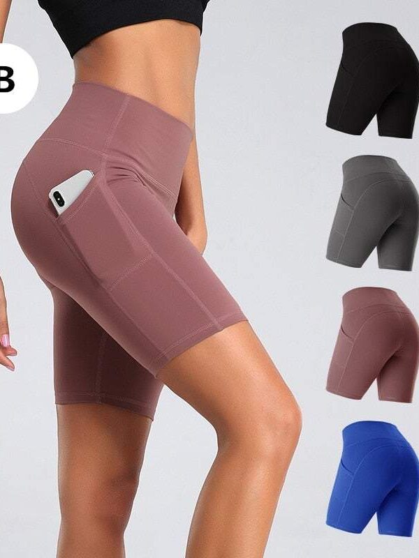 Lady's Workout Shorts With Pockets