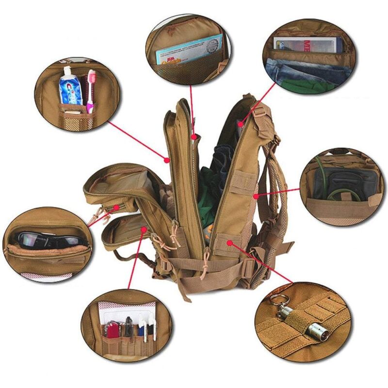 Outdoor Camouflage Rucksack - Image 2