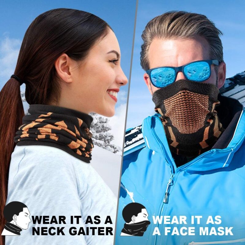 Stylish Breathable Neck Gaiter Face Mask - Image 3