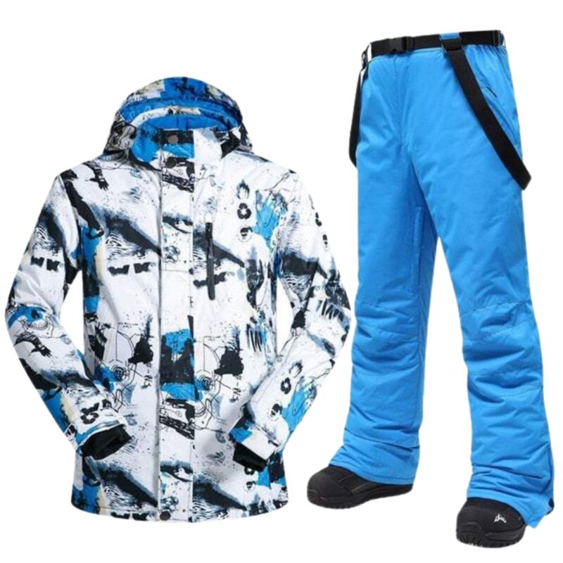 Stylish Men's Ski Suit - Image 4