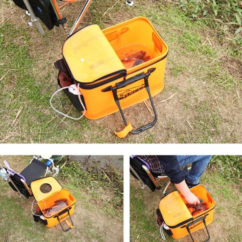 Zippered Fishing Bucket Bag - Image 6